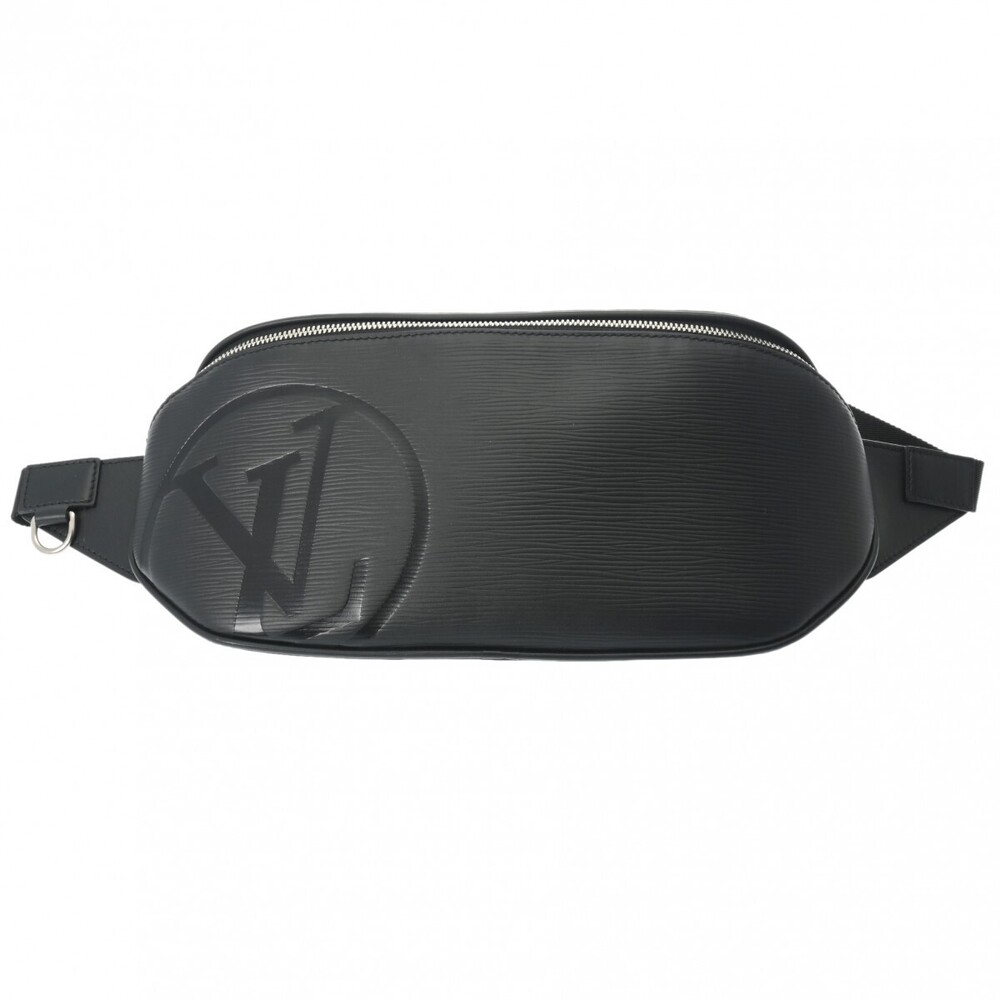 Louis Vuitton Epi Leather Bumbag LV Circle Noir Black Body Belt Crossbody Bag